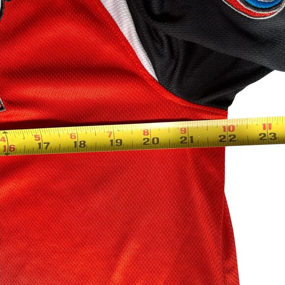 Miami Marlins Jersey Shirt Mens Large Arm Patch Logo Orange Sportswear Teamwear - Picture 9 of 11